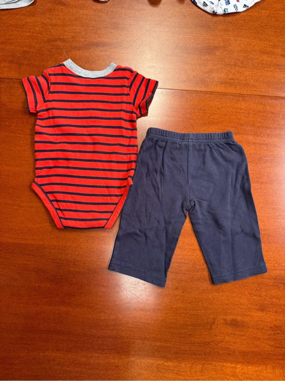 Carter’s Baby Boy Little Brother Outfit Set 6 Months 2 Piece